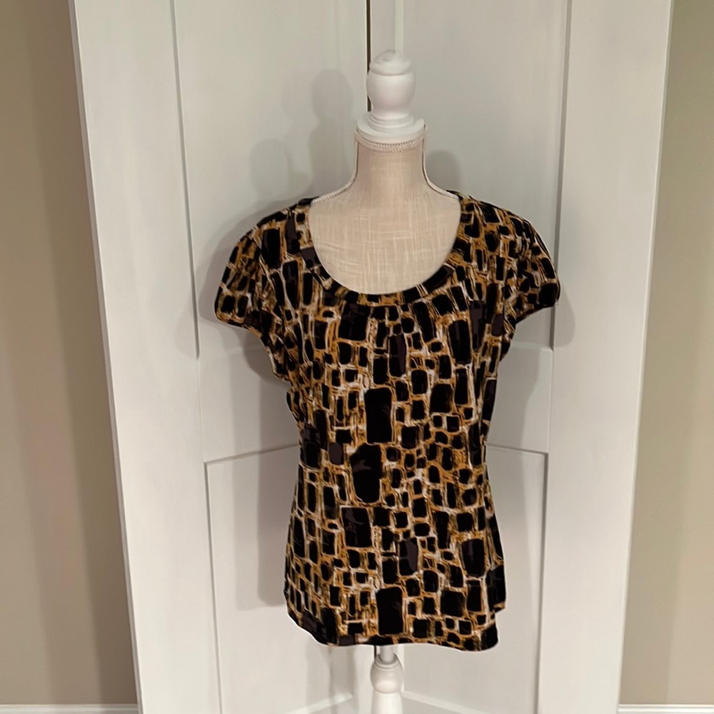 Worthington Stretch Top cap Sleeve